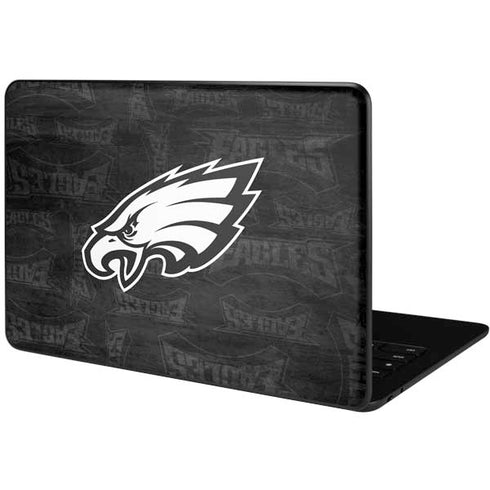 NFL Philadelphia Eagles Black & White Google Pixelbook Go Skin